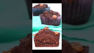 Muffins de chocolate sin harina y sin azúcar 🤩 Mega deliciosos con un toque especial!!