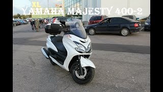 Обзор Yamaha Majesty 400 в новом кузове