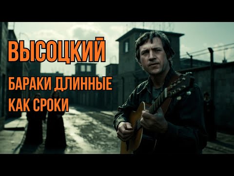 Высоцкий - Бараки длинные как сроки, 1965 г