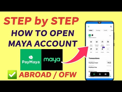 HOW TO OPEN MAYA / PAYMAYA ACCOUNT ABROAD STEP BY STEP HOW TO UPGRADE ACCOUNT | MAYA APP |BabyDrewTV