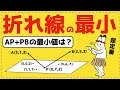 折れ線の最小値【共通テスト頻出問題】