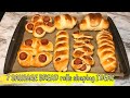 7 Creative Fun Ideas to Shape Sausage Bread Rolls (Chinese Hot Dog Buns | Sausage Bread Buns Recipe)