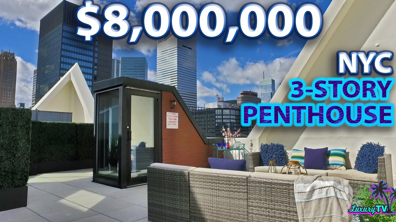 Inside the $8 Million 3-Story NYC Penthouse that Rosie O'Donnell Just Bought