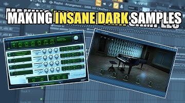 How To Make CRAZY Dark Samples Like Southside , Cubeatz (Future, Nardo Wick) | FL Studio 20 Tutorial