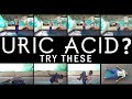 Uric acid  uricemia  gout attack   try these postures regularly