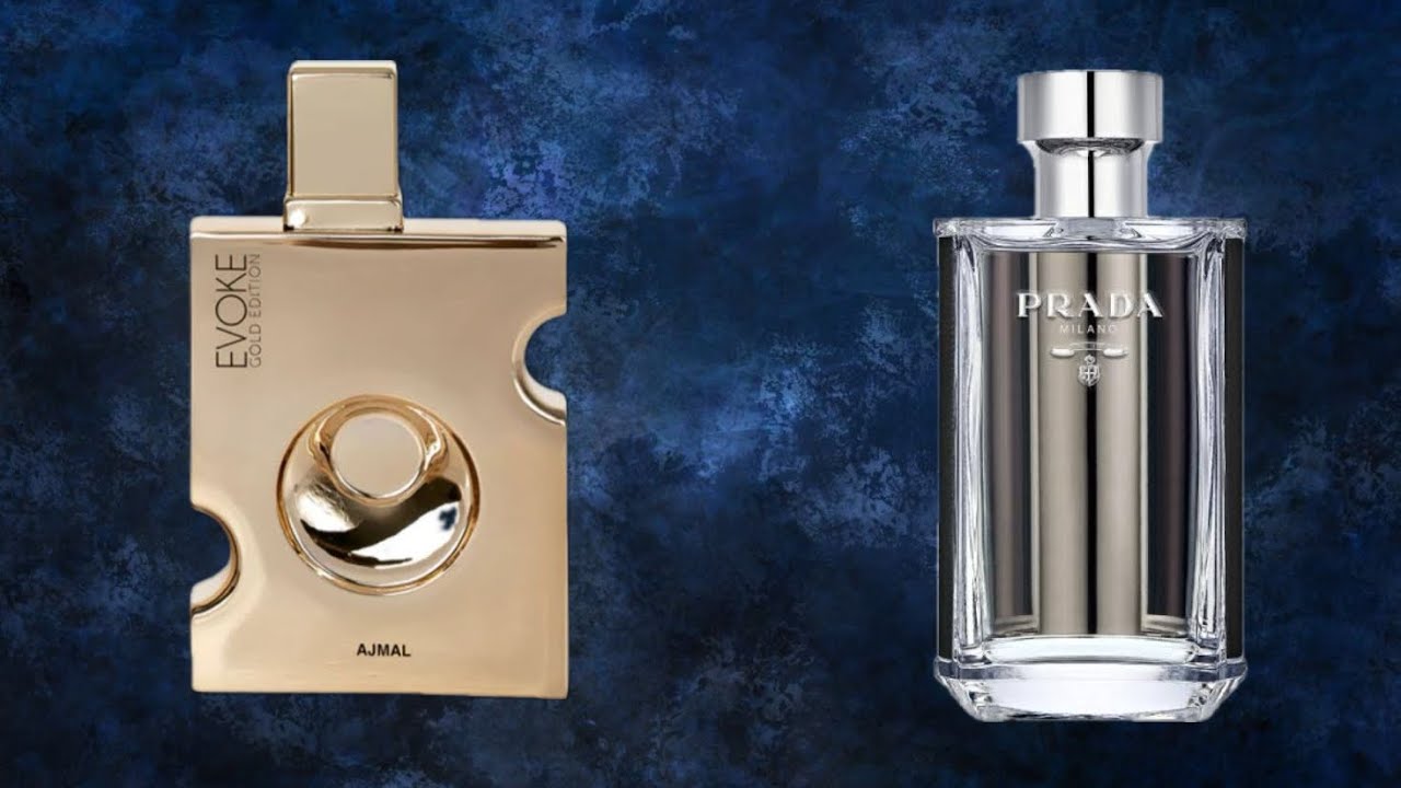 Ajmal Evoke Gold Edition For Him and Prada Lhomme comparison. Is it a solid clone?