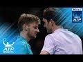 ATP Finals: David Goffin stuns Roger Federer to reach London final   