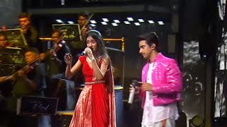 Download Lagu 💞 Most Beautiful Romantic Duet by Shreenidhi \u0026 Sugandha ‘Yeh Raat Bheegi Bheegi’ Indian idol 16 MP3
