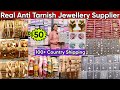 Imported Designer Anti Tarnish Jewellery Collection 2025 | Biggest Korean Anti Tarnish Warehouse