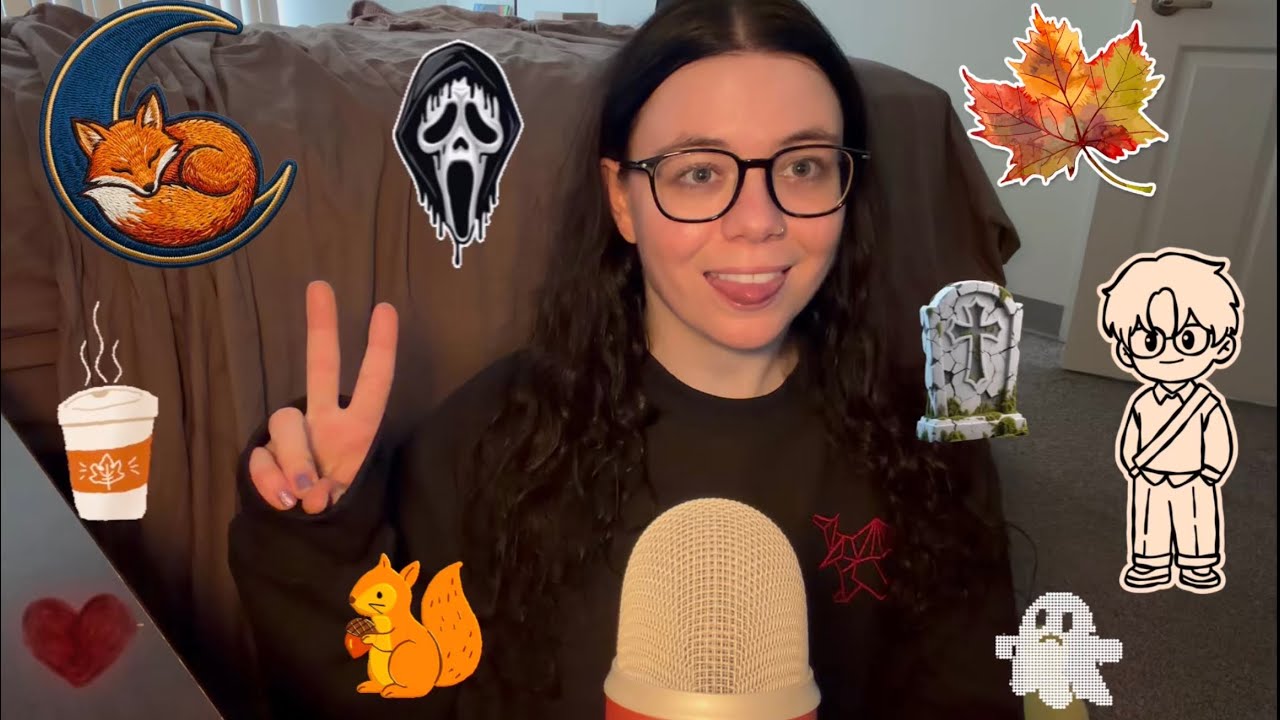 asmr date ♡ fall tag + favorite spooky movies ♡: video thumbnail