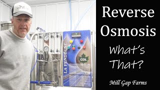 Replace a Membrane in a CDL Reverse Osmosis Machine