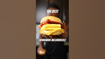 The Best Homemade McGriddles!!        #torontochef #easyrecipe #mcdonalds #mcgriddle
