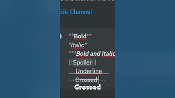 Every Text Style On Discord!