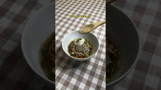 Japanese new years soba noodle recipe in comments ✨ japanesefood noodlerecipe vegetarianrecipes