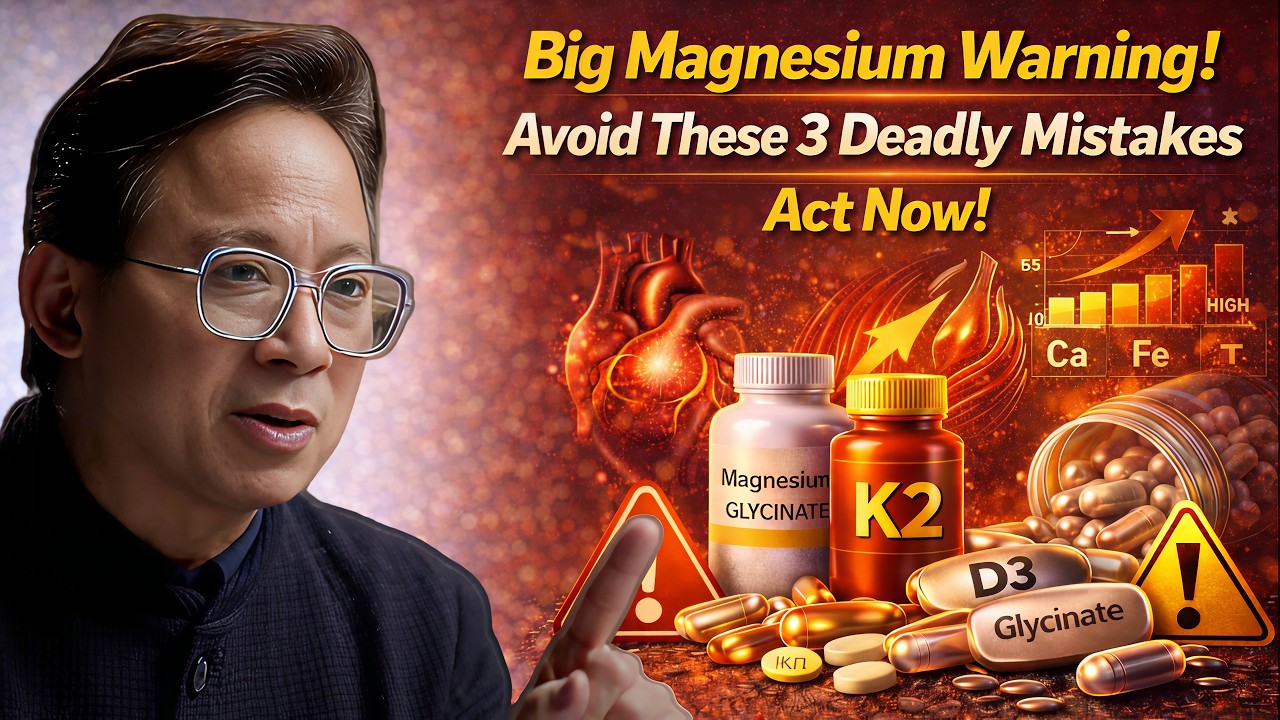 Big Warning! If You Take Magnesium Glycinate, You MUST Avoid These 3 Mistakes | Dr. William Li