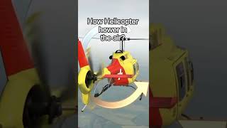 How does a helicopter stay in the air?