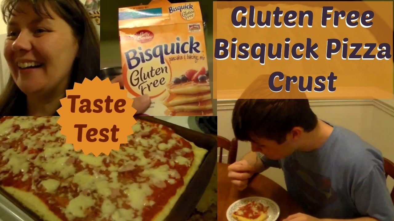 Gluten Free Bisquick Pizza Crust Experiment And Taste Test Youtube