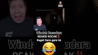 Reaksi Kocak Windah Basudara Kaget kena Jumpscare 🤣 | Reaksi Gamer Indonesia