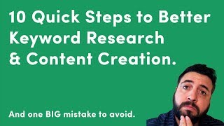Why Search Intent Is the Secret to Superior Keyword Research