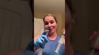 Cecostomy Flush