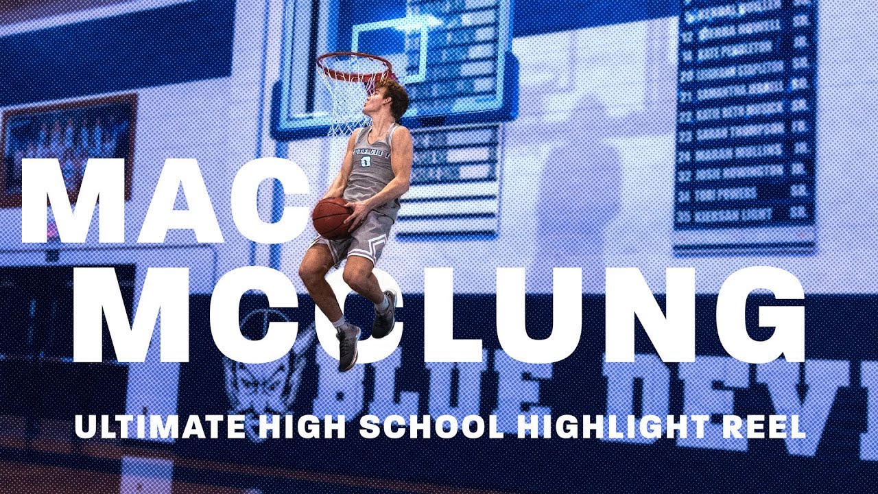 Mac McClung's Ultimate High School Dunk Highlights YouTube