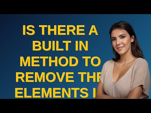 is there a built in method to remove the elements in a ruby array from another array