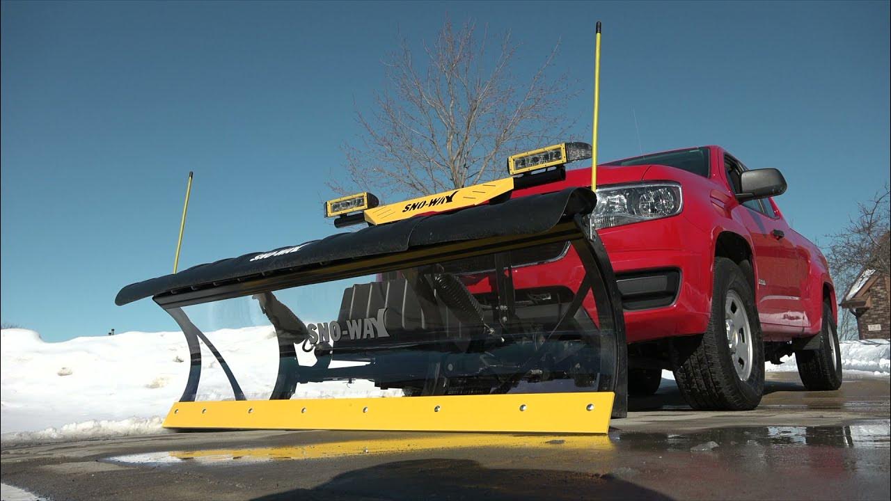 SnoWay 22 Series 2 Snowplow YouTube