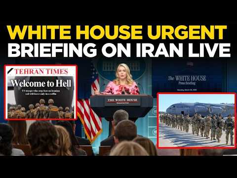 WHITE HOUSE BRIEFING LIVE | Karoline Leavitt Gives Urgent Update on Military Operations | LIVE