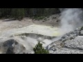 Sulphur Cauldron area of Yellowstone