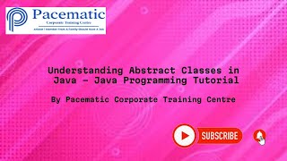 Understanding Abstract Classes in Java   Java Programming Tutorial