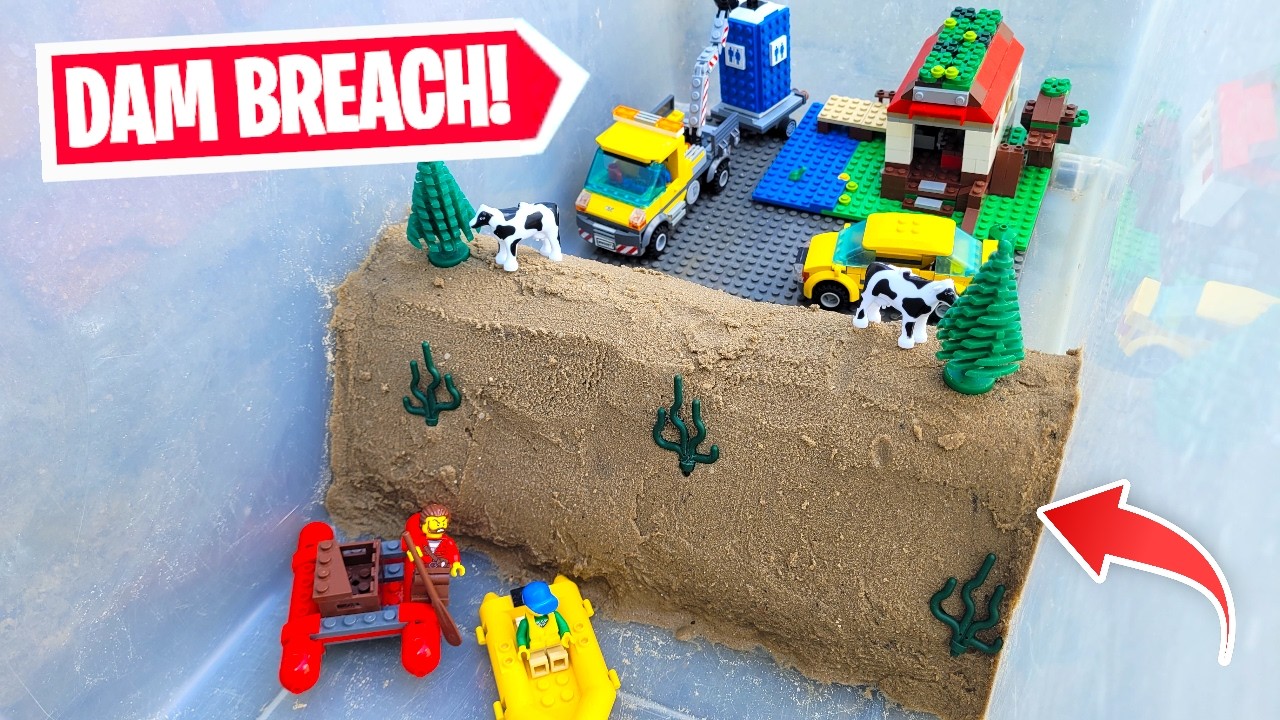 Lego Dam Breach😱 #16 - LEGO HOUSE! - YouTube