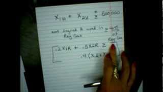 ITOM3306 - Formulating a Linear Programming Problem