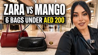 6 ZARA & MANGO Bags Under AED 200! Which One Is Worth It?