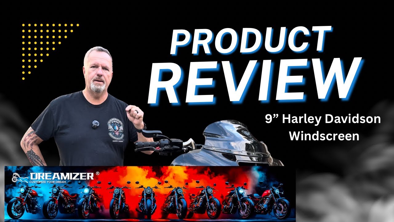 Ride along review Dreamizer 9” Windscreen 
