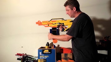 Nerf Stampede select fire mod
