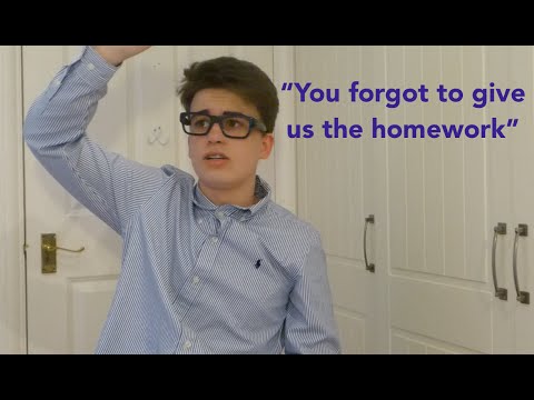 homework forgot give