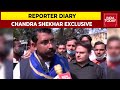 Bhim army chief chandrashekhar azad ravan speaks on his visit to saharanpur  reporter diary