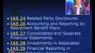⁣Mod-04 Lec-07 Accounting Concepts, Standards, IFRS
