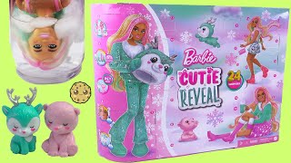 NEW Barbie Christmas Winter Snow Holiday Cutie Reveal Advent