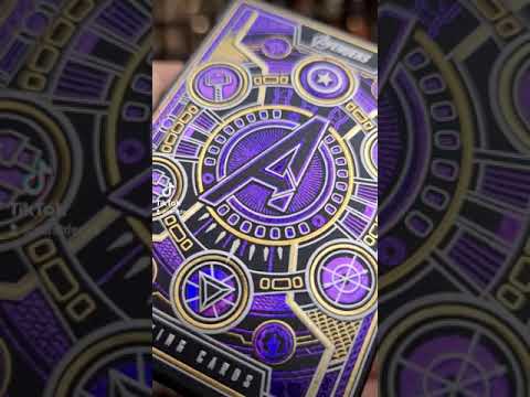 AVENGERS: Infinity Saga Playing Cards live demo