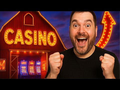 Good Ole Fashioned Fun! Barn Gambling In A REAL Casino!