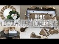 4 FARMHOUSE DIYS USING BURLAP FABRIC | Dollar Tree DIY | Everyday Farmhouse Home Decor