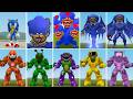 EVOLUTION ALL OF SONIC CTHULHU 1-3 FAMILY VS ALL SPRUNKI HORROR MECHATITAN FAMILY ? IN GARRYSMOD!,..
