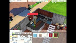 The Sims™ 4 expanding one of my tiny homes into a 3 story home