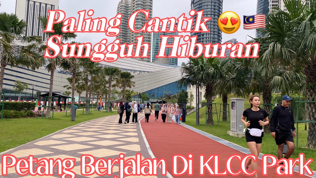 Paling Cantik 😍 Sunnguh Hebat Menghiburan Petang Di Taman KLCC Kuala Lumpur ❤️🇲🇾