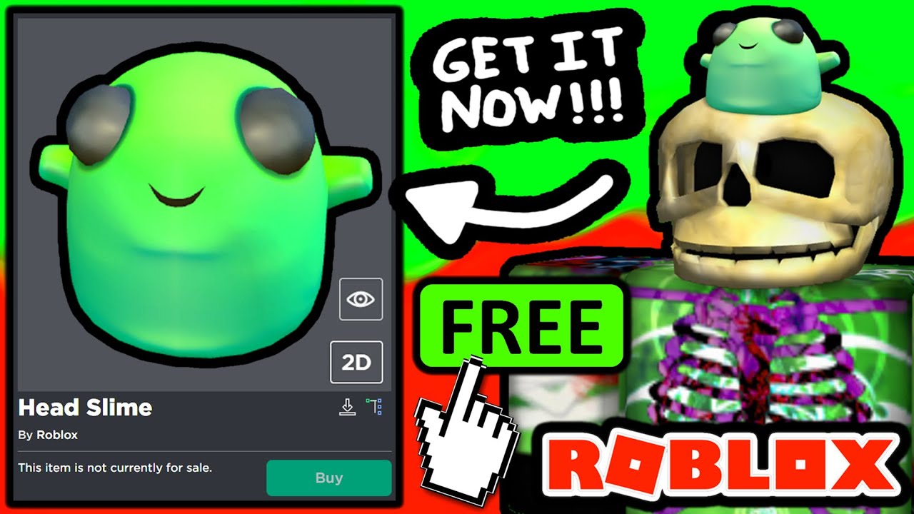 roblox how to get alien head for free