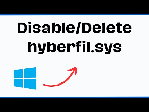 How To Disable Delete hyberfil.sys