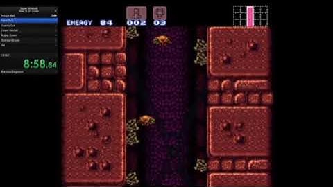 Super Metroid Max% GT Code in 1:49:00