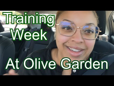I Started Working At Olive Garden [My Training Experience]