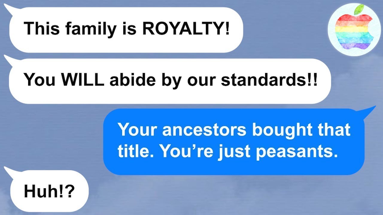 【Apple】My Husband and MIL Claim Noble Blood and Look Down on Me